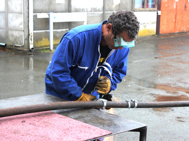 ouverture d'un câble clos